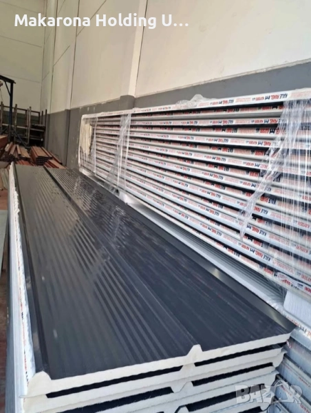 Сандвич панели за стена и покрив 4 см , снимка 1