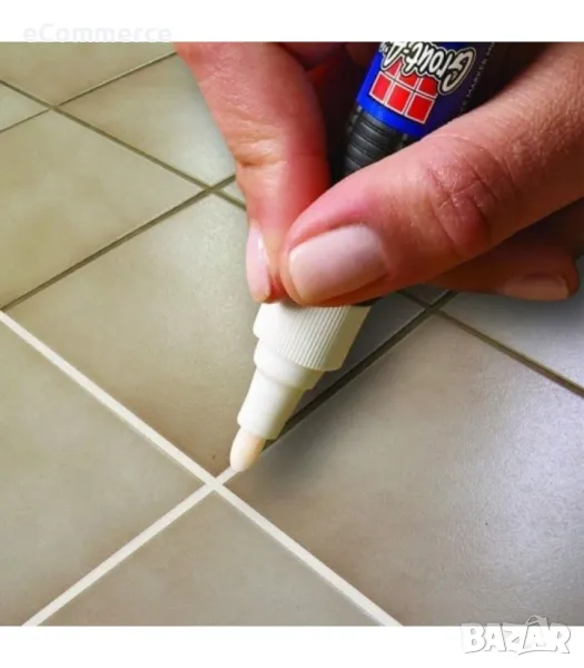 Избелващ маркер за фуги Grout pen, снимка 1