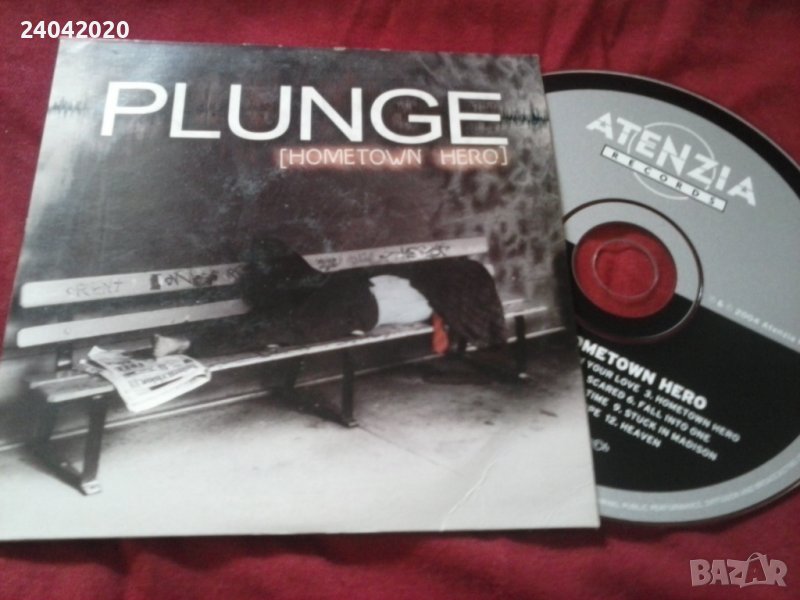 Plunge – Hometown Hero оригинален диск, снимка 1