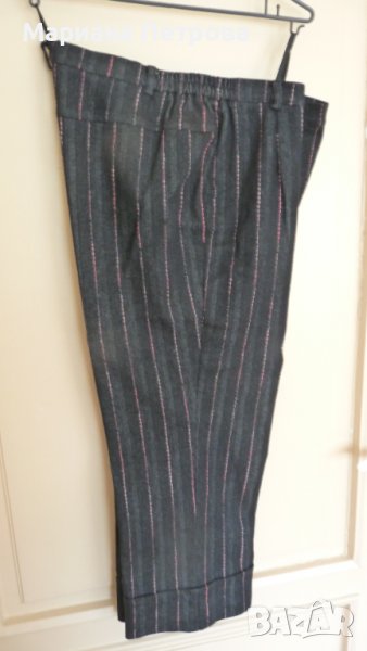 Дамски понталони 2 вида - 7/8 от дънков плат и вълнен, снимка 1