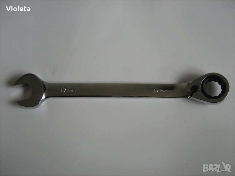 Гаечен ключ със тресчотка 17мм, снимка 1
