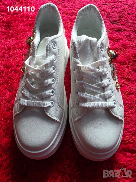 Дамски бели кецки, снимка 1