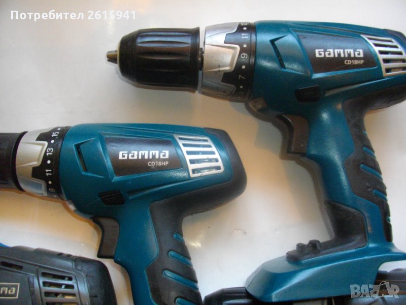 18 Волта-Боди-Литий-Йон-Gamma CD18HP-Холандско-Тяло За Винтоверт-Отлично-Гамма, снимка 1