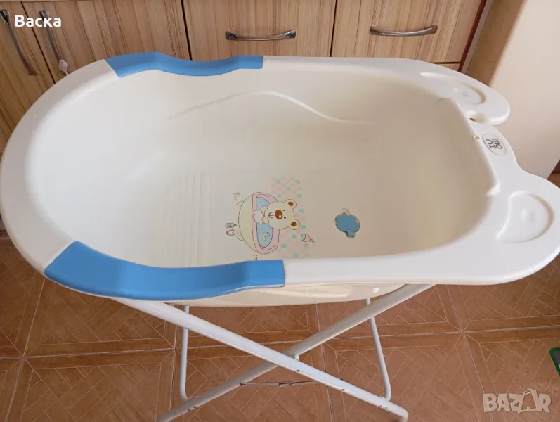 Бебешко корито със стойка, снимка 1
