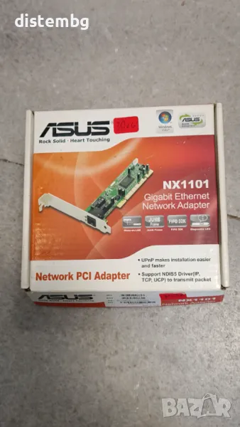 Мрежова карта Asus NX1101 PCI 10/100/1000mbps, снимка 1