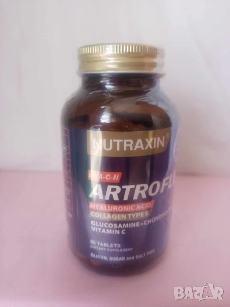 Нутраксин Артрофлекс / Nutraxin Artroflex, Глюкозамин, Хондроитин, 90 таблетки, снимка 1