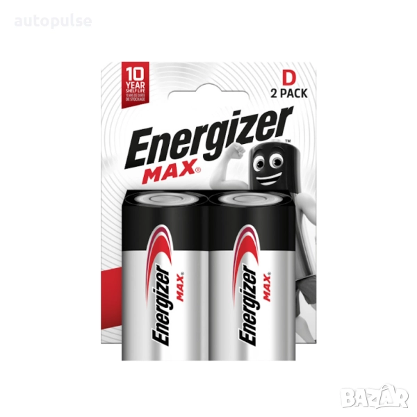 Батерии Energizer MAX D 2 броя, снимка 1