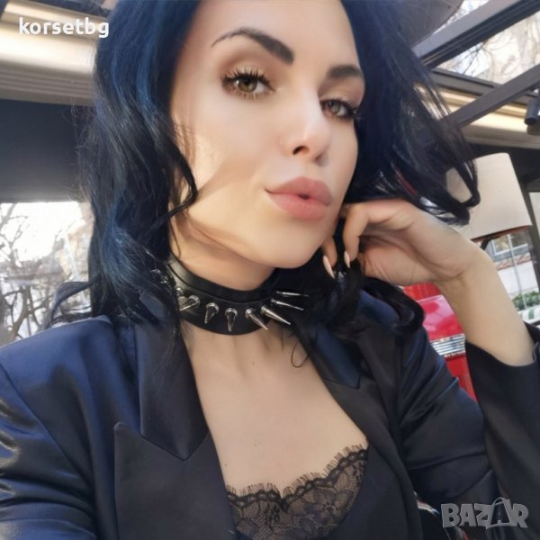 Чокър с шипове 20127, снимка 1