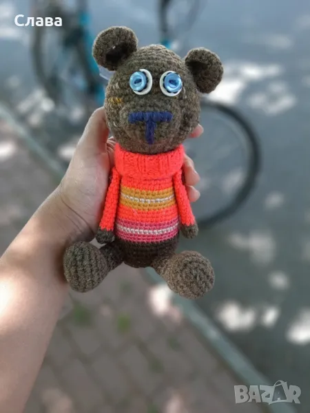 Хендмейд ,плетена играчка, снимка 1