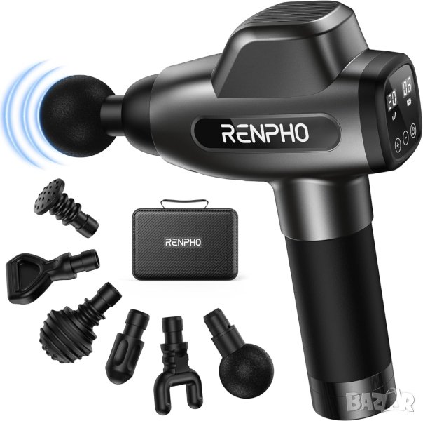 ПРОМОЦИЯ Масажен пистолет RF-GM168, снимка 1