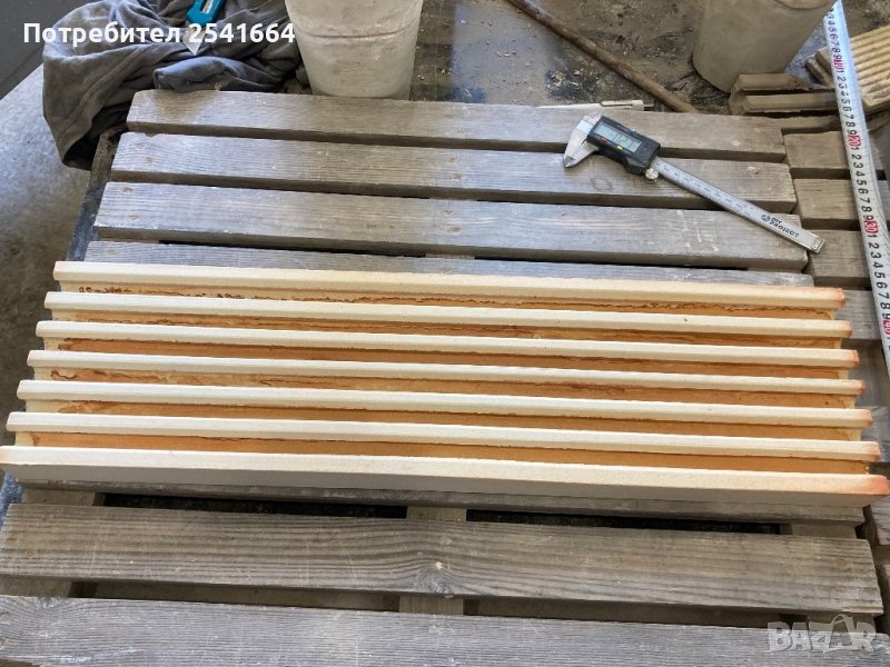 Керамична плоча, техническа високо температурна керамика, керамична плоча за полагане на кантал, снимка 1