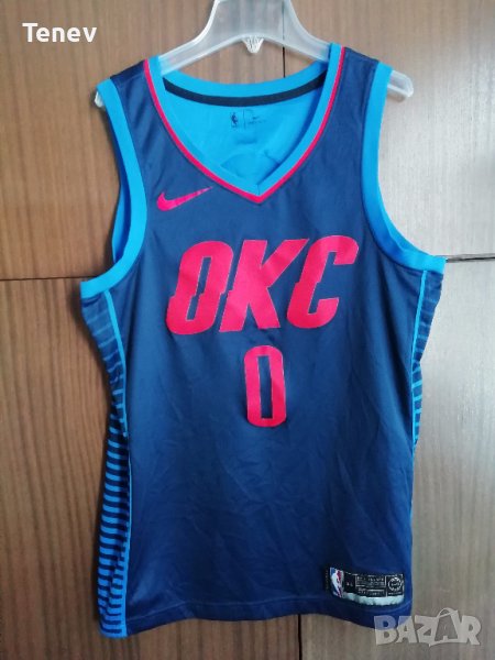 Nike Swingman Russell Westbrook OKC Thunder Jersey NBA потник, снимка 1