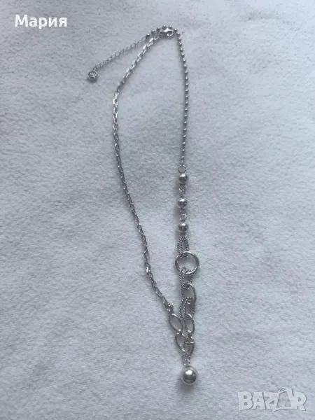 Сребърен ланец, снимка 1