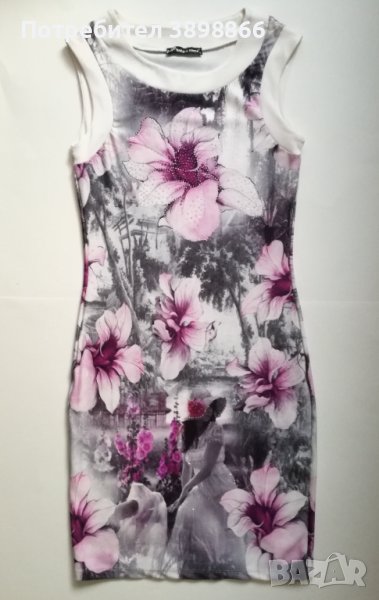 Дамска права рокля, снимка 1