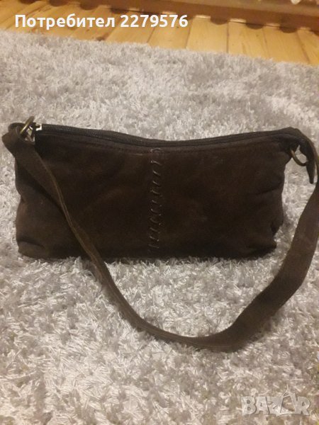 Чанта естествен велур, снимка 1