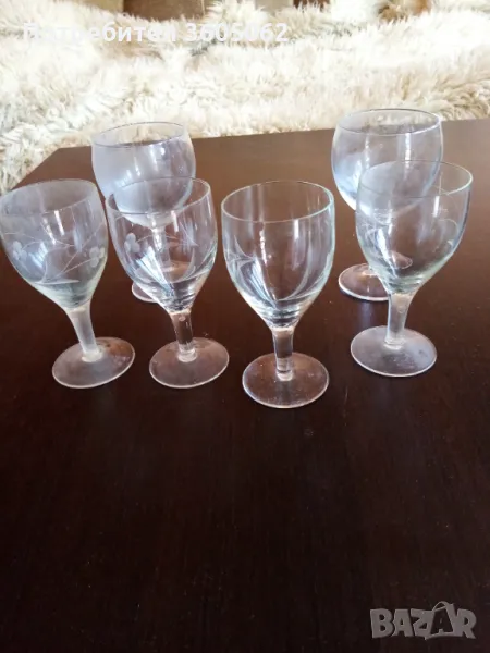 Стъклени чаши за алкохол , снимка 1