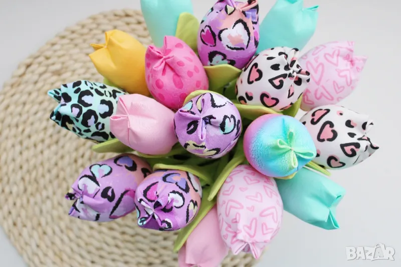 Лале, Лалета, Цветя, Изкуствено цвете, Декорация, Осми март, снимка 1