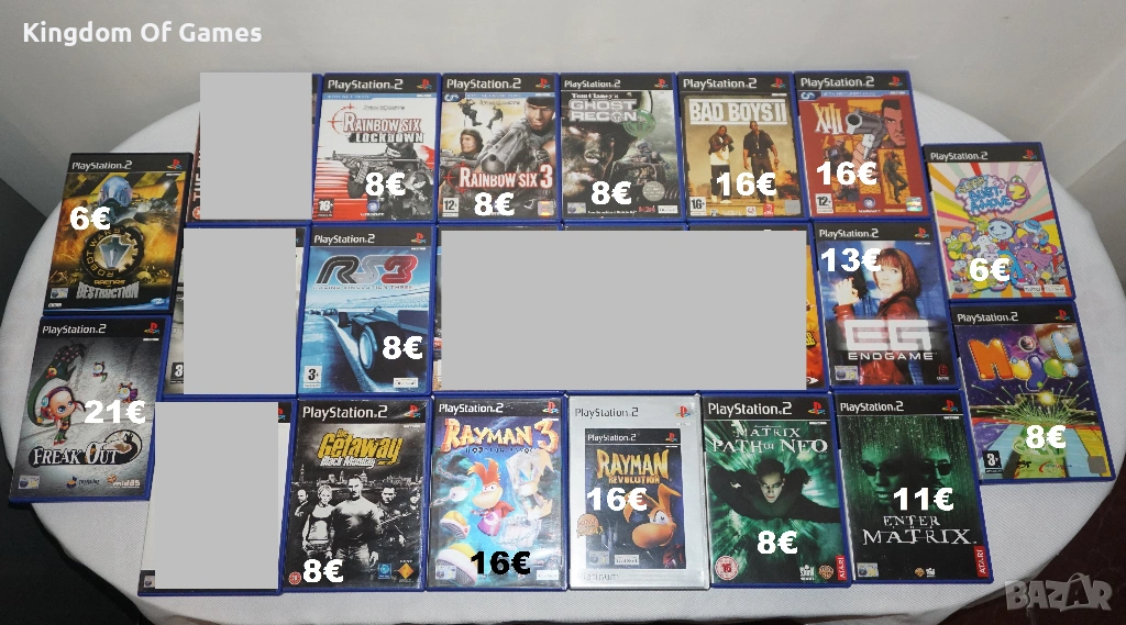 Игри за PS2 Rayman 3/Bad Boys 2/XIII/Freak Out/Mojo/Endgame/WRC/Matrix, снимка 1