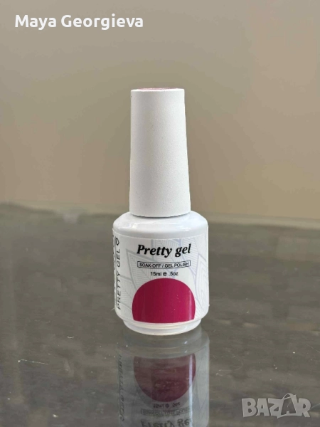 Гел лак Pretty gel, 15 ml, снимка 1
