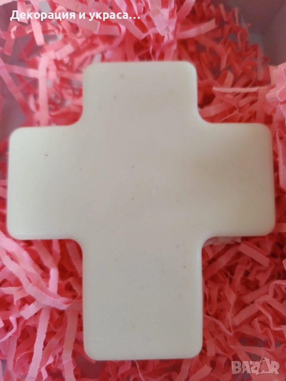 Голям ароматен hand made сапун  за Кръщенка, снимка 1