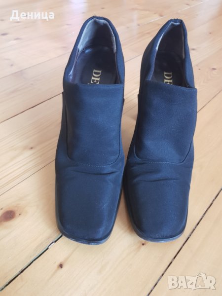 Сатенени дамски обувки 35 номер, снимка 1