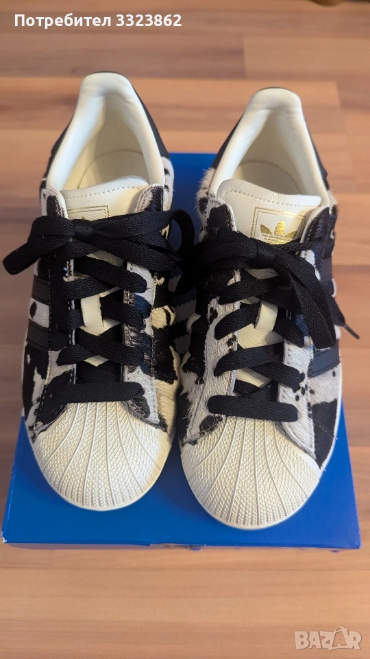 Дамски Маратонки Adidas Superstars 39 1/3, снимка 1