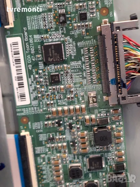 TCon BOARD, 49 GOA Tcon Board ,47-6021064,HV490FHB-N80 for PHILIPS 49PFS4131/12 DISPLAY TPT490F2-FHB, снимка 1