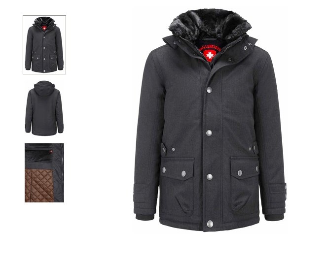 Wellensteyn Herren Winterjacke Wellensteyn Winterjacke Feuerland
