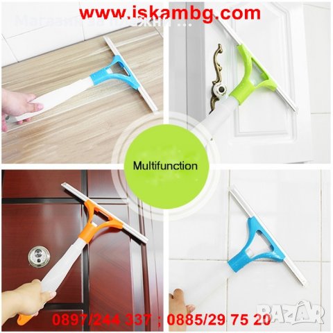 2в1 стъклочистачка за прозорци със спрей бутилка за вода/препарат - код 1952, снимка 11 - Други - 26903052