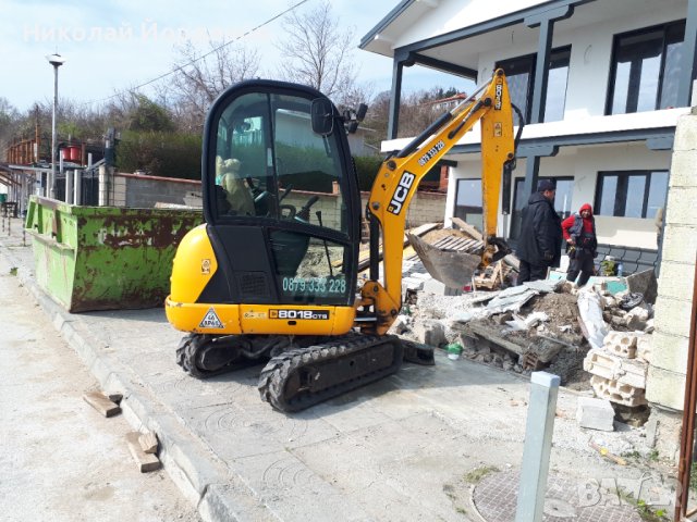 Услуги с мини верижен комбинирани вагери,колесни мини комбинирани багери,бобкат и самосвал, снимка 7 - Транспортни услуги - 40340374