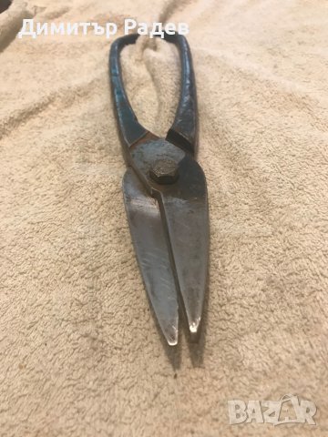 НОЖИЦА ЗА ЛАМАРИНА ОТ ВРЕМЕТО НА СОЦА--ПОЧТИ НОВА И ПЕРФФЕКНА ЗАКАЛКА И РЯЗАНЕ, снимка 4 - Други инструменти - 43375899