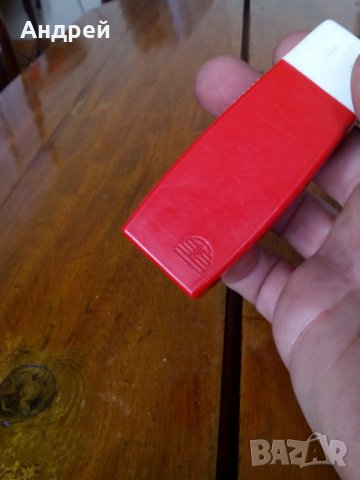 Старо акумулаторно фенерче #2, снимка 4 - Антикварни и старинни предмети - 27367297