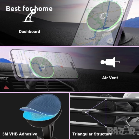 TWYAJYJ За автомобилна стойка, снимка 3 - Друга електроника - 51581094