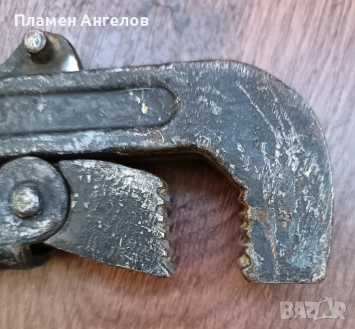 Стар тръбен ключ, снимка 6 - Ключове - 51573771