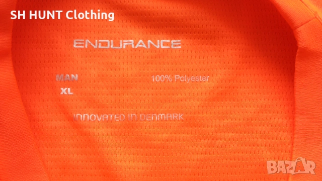 ENDURANCE QUICK-DRY Signal T-Shirt INNOVATED IN DENMARK размер XL за лов сигнална тениска - 1996, снимка 8 - Екипировка - 53288680