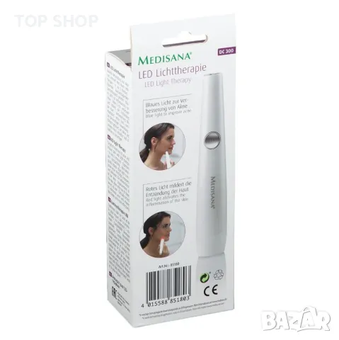 Писалка за фототерапия против акне и проблемна кожа Medisana DC 300, снимка 3 - Маши за коса - 48925019