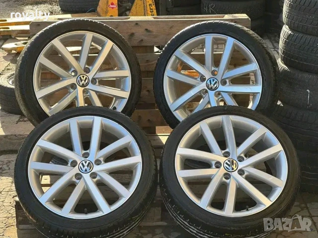 5х112 Джанти 18 Цола Фолксваген Голф Кади Тоуран 5x112 VW Golf Caddy Touran Оригинални