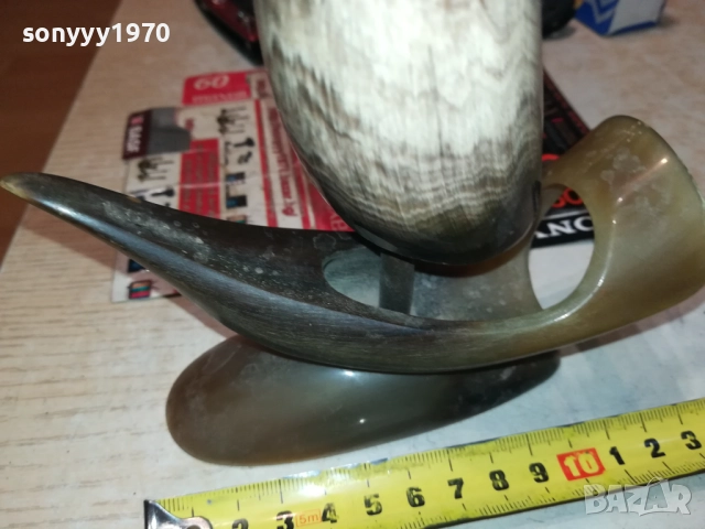 ПЛАТНОХОДКА ОТ РОГ-АНТИКА 0509251118LCHERY, снимка 14 - Антикварни и старинни предмети - 51613407