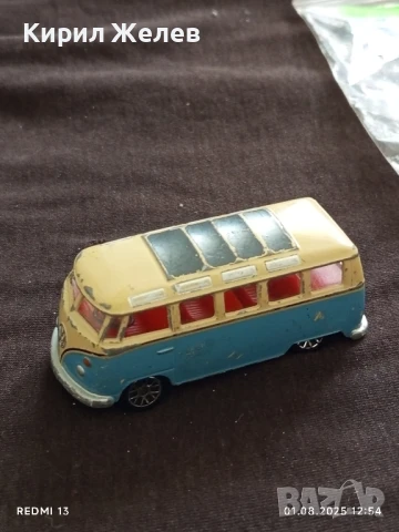 Ретро метален микробус Volkswagen за КОЛЕКЦИЯ ДЕКОРАЦИЯ 28106, снимка 3 - Колекции - 51215453