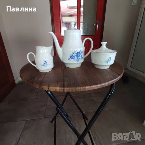 Български порцеланов комплект, снимка 2 - Сервизи - 48546237