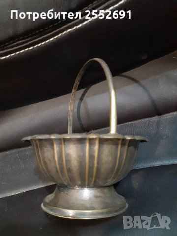 Посребрен съд , снимка 3 - Антикварни и старинни предмети - 34842166