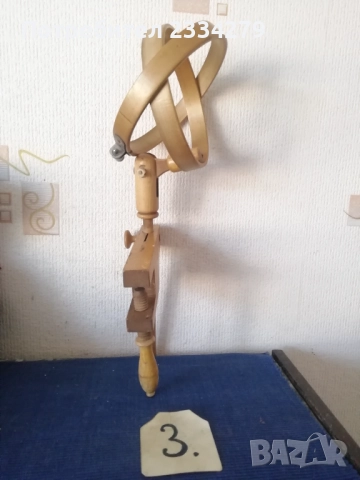 Стари предмети части от дървен стан за тъкане на ръка и уред за продерии. , снимка 7 - Антикварни и старинни предмети - 52388806