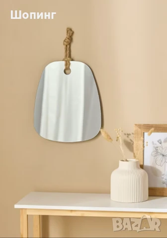 Стенно огледало - скандинавски стил, снимка 3 - Други - 50663720