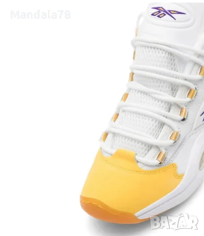 Продавам нови Reebok Question Mid. , снимка 3 - Маратонки - 47395148