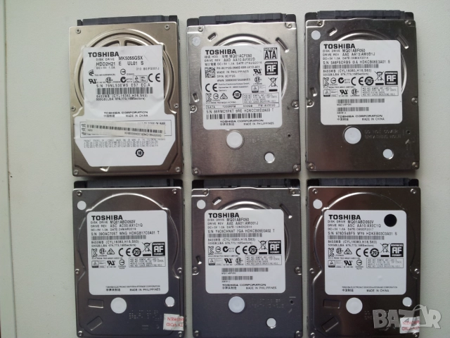 Твърди дискове 500GB 2.5"за лаптоп и за видеонаблюдение!HDD Hard Disk Гаранция, снимка 3 - Твърди дискове - 52890873