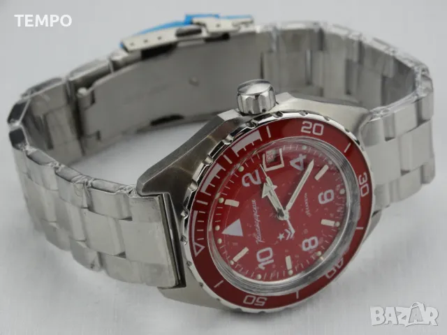 ВОСТОК КОМАНДИРСКИЕ АВТОМАТИЧЕН  ref: 650841, снимка 4 - Мъжки - 42175700