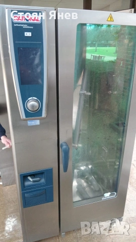 Конвектомат Rational , Рационал SCC201 WE - 20 тави с количка