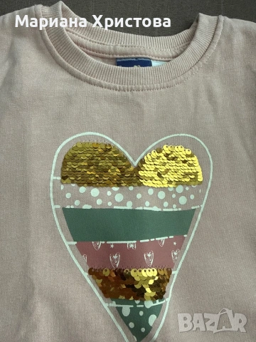 Ватирани топли блузки 110/116, снимка 4 - Детски Блузи и туники - 53452588