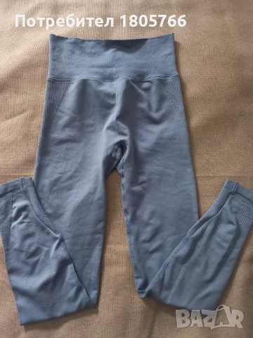 Светло син клин с висока талия