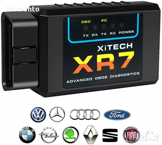 Уреди за диагностика на автомобили версия 1.5  KONNWEI XR7, снимка 5 - Аксесоари и консумативи - 36482857